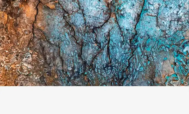 Bestseller Kunst: abstract texture with blue and brown tones showcasing artistic patterns