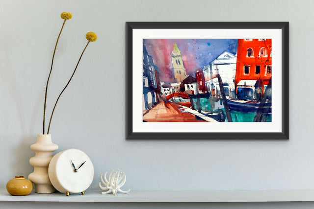 Lerne im geistreich Online-Kurs mit Andreas Mattern Stadtlandschaft Venedig kennen