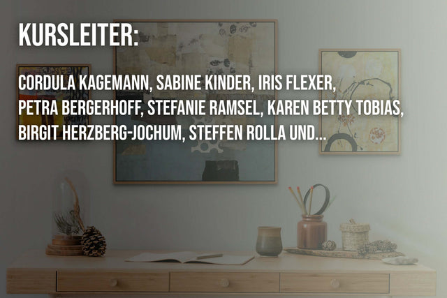 Lerne im geistreich Online-Kurs mit geistreich Akademie Kurspaket - Mixed Media kennen