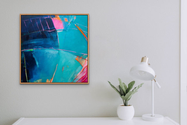 Lerne im geistreich Online-Kurs mit Helga Budde-Engelke Bildfindung - von der Gegenständlichkeit in die Abstraktion kennen