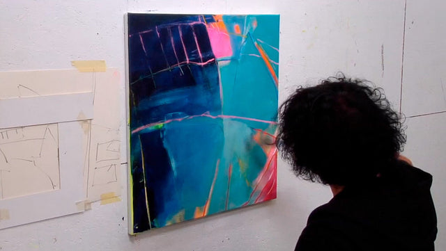 Lerne im geistreich Online-Kurs mit Helga Budde-Engelke Bildfindung - von der Gegenständlichkeit in die Abstraktion kennen