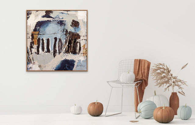 Lerne im geistreich Online-Kurs mit Robert Süess Baumaterial expressiv mit Sand-Gemisch kennen