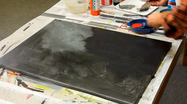 Lerne im geistreich Online-Kurs mit Sonja Schmid Abstrakt in Rot... kennen