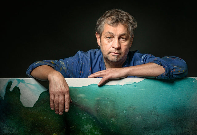 Lerne im geistreich Online-Kurs mit Alfred Hansl Erdtöne und expressive Textur kennen