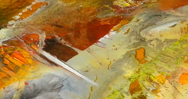 Lerne im geistreich Online-Kurs mit Alfred Hansl Erdtöne und expressive Textur kennen