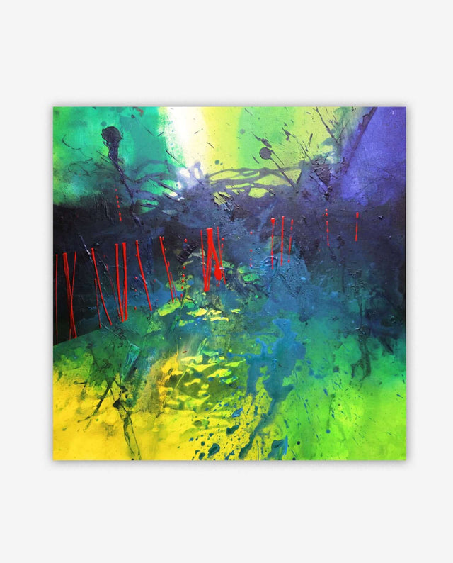 Lerne im geistreich Online-Kurs mit Alfred Hansl Farbexplosion - Jungle and Earth kennen