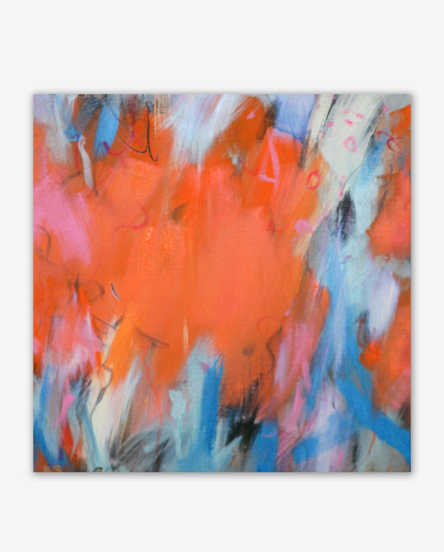 Lerne im geistreich Online-Kurs mit Angelika Biber Acryl- und Effektfarben auf schwarzem Grund kennen