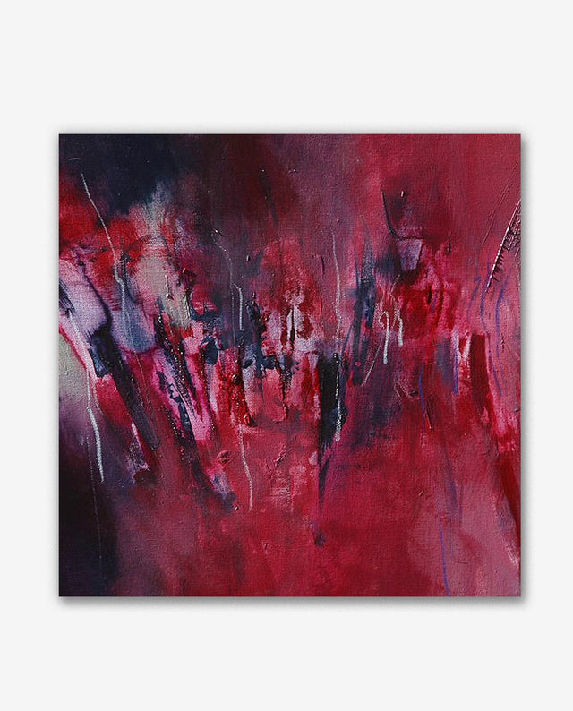 Lerne im geistreich Online-Kurs mit Angelika Biber Auswaschen und abstrahieren kennen