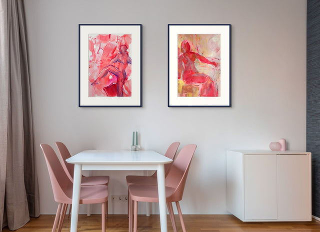 Lerne im geistreich Online-Kurs mit Angelika Biber Experimentelle Strukturen - Wege der figurativen Malerei kennen