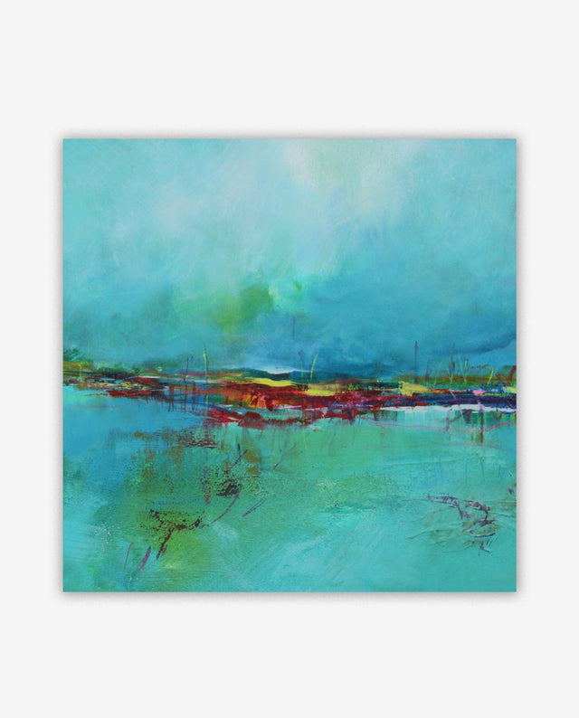 Lerne im geistreich Online-Kurs mit Angelika Biber Landschaft mit Colorshaper kennen