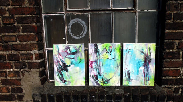 Lerne im geistreich Online-Kurs mit Angelika Biber Zwischen Linie und Fläche kennen