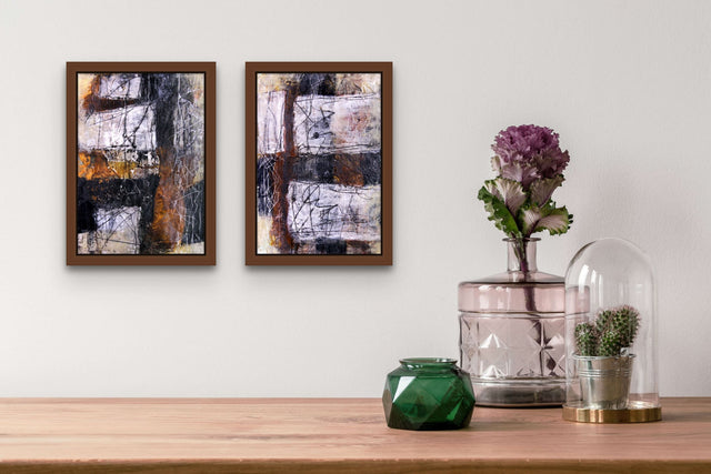 Lerne im geistreich Online-Kurs mit Anita Hörskens Rost, Wachs, Acryl/Öl und Collage kennen