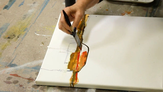 Lerne im geistreich Online-Kurs mit Annegret Poschlep Landschaft grafisch und abstrakt kennen