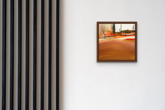 Lerne im geistreich Online-Kurs mit Annegret Poschlep Landschaft grafisch und abstrakt kennen