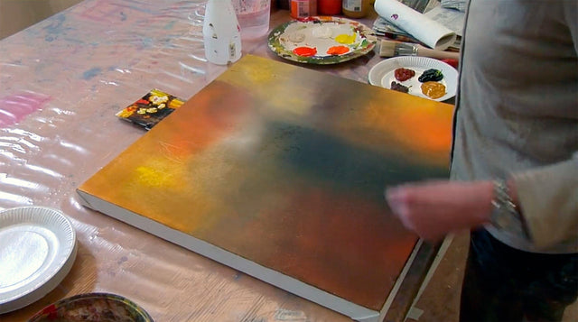 Lerne im geistreich Online-Kurs mit Annette Lehrmann Farbbild - Bildfindung, Abstraktion einer Fotovorlage kennen