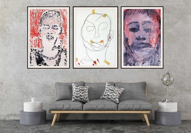 Lerne im geistreich Online-Kurs mit Antonio Zecca Abstrakt/Reduzierte Figuration - Portraits kennen