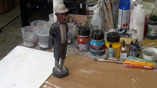 Lerne im geistreich Online-Kurs mit Antonio Zecca Expressive Figuration Hand/Skulptur kennen