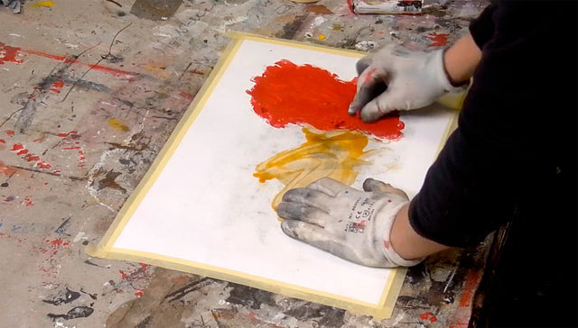 Lerne im geistreich Online-Kurs mit Antonio Zecca Tagesbilder - mit Ölkreide, Graphit, Schellack und Blumendraht kennen