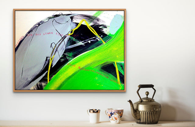 Lerne im geistreich Online-Kurs mit Birgit Herzberg-Jochum Schrift im Bild in sechs Varianten kennen