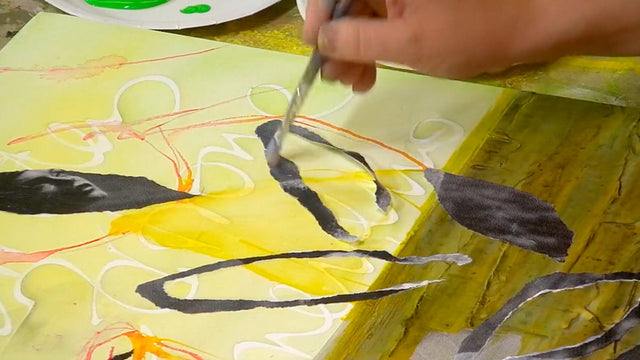 Lerne im geistreich Online-Kurs mit Birgit Herzberg-Jochum Schrift im Bild in sechs Varianten kennen