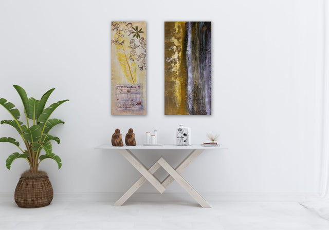 Lerne im geistreich Online-Kurs mit Birgit Hüttemann-Holz Enkaustik "Basics + Techniken" Einführungskurs kennen