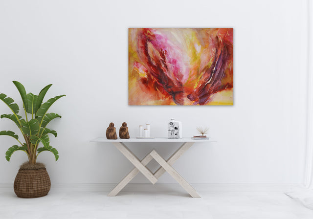 Lerne im geistreich Online-Kurs mit Brigitte Waldschmidt Tuchtechnik auf Papier und Malplatte - Einführung kennen