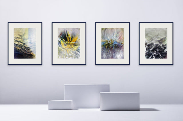 Lerne im geistreich Online-Kurs mit Christian von Grumbkow Knitter-Technik mit flüssigen Farben kennen