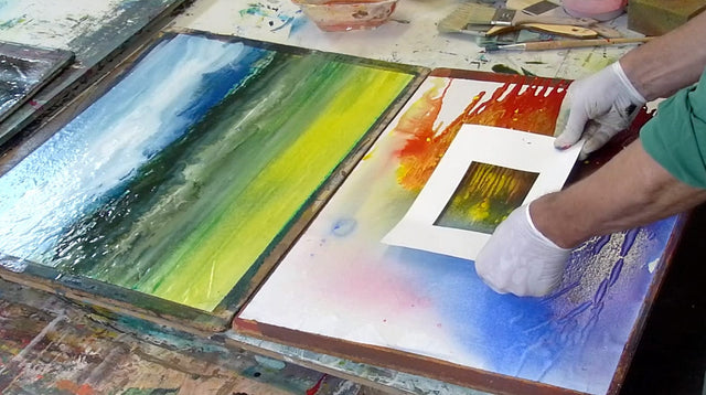 Lerne im geistreich Online-Kurs mit Christian von Grumbkow Malen aus der Farbe heraus 2 kennen