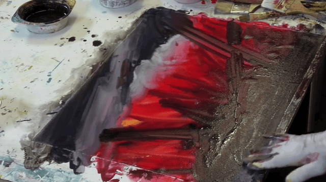 Lerne im geistreich Online-Kurs mit Christian von Grumbkow Malen aus der Farbe heraus 2 kennen