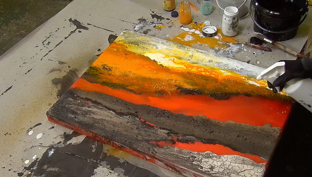 Lerne im geistreich Online-Kurs mit Christina Jehne Lavalandschaft kennen