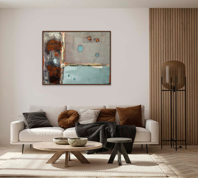 Lerne im geistreich Online-Kurs mit Conny Niehoff Der Weg - Schichtenmalerei und Sprühlack kennen