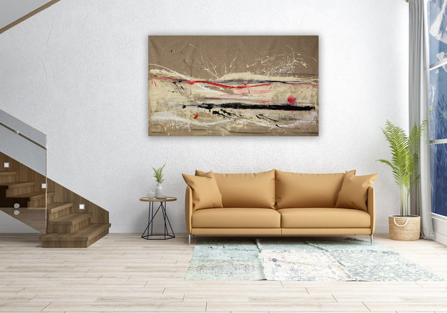 Lerne im geistreich Online-Kurs mit Conny Wachsmann Ruhepol - Arbeit auf Rohleinen kennen