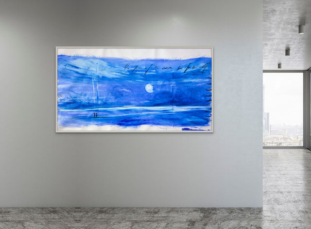 Lerne im geistreich Online-Kurs mit Conny Wachsmann Vollmond abstrakt interpretiert kennen