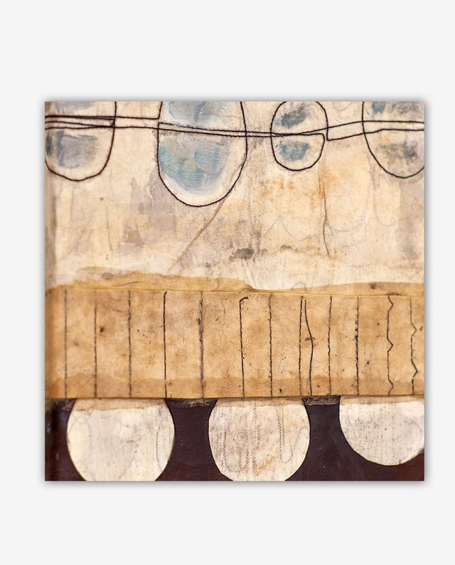 Lerne im geistreich Online-Kurs mit Cordula Kagemann Collage art - making collage material and encaustic wax - Voiceover (EN) kennen