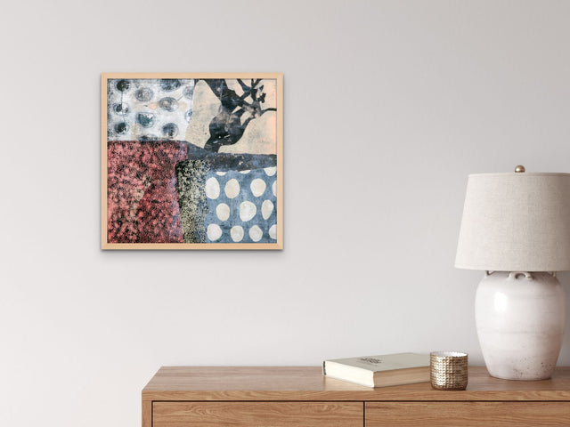 Lerne im geistreich Online-Kurs mit Cordula Kagemann Gellidruck und Collage kennen