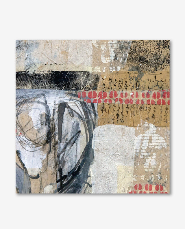 Lerne im geistreich Online-Kurs mit Cordula Kagemann Linie und Fläche in meinen Collagen kennen