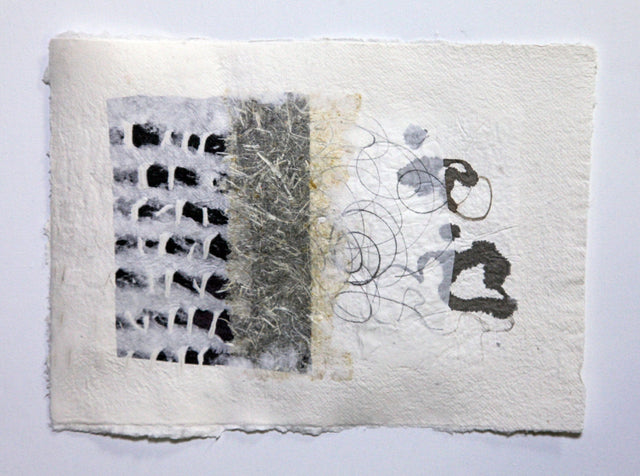 Lerne im geistreich Online-Kurs mit Cordula Kagemann Papierschöpfen und Pulp painting mit Collage kennen