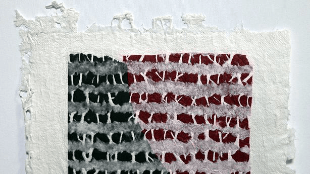 Lerne im geistreich Online-Kurs mit Cordula Kagemann Papierschöpfen und Pulp painting mit Collage kennen