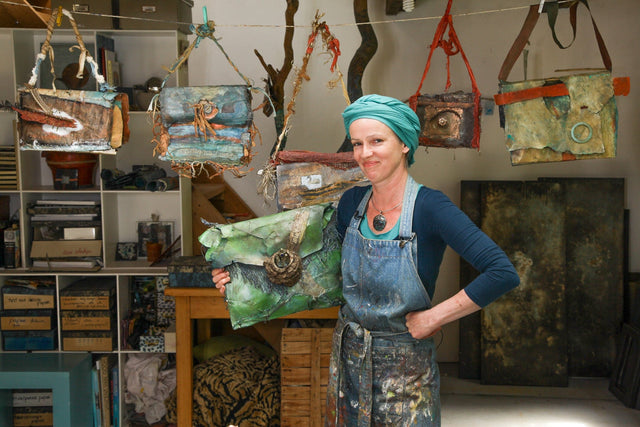 Lerne im geistreich Online-Kurs mit Corine van der Werf Paperart - Erinnerungstasche kennen