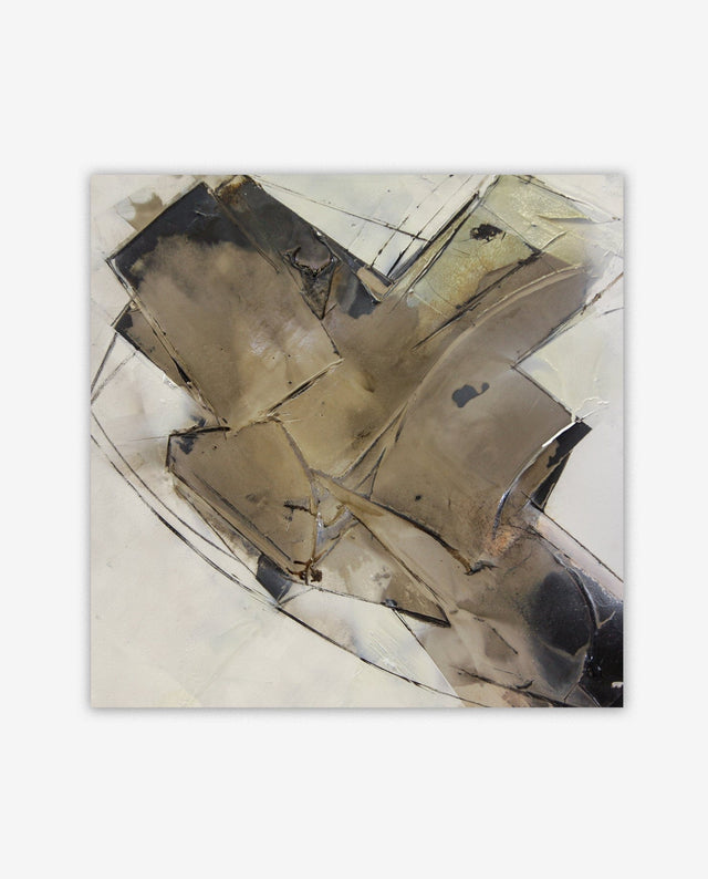 Lerne im geistreich Online-Kurs mit Dietmar Wölfl Bitumen abstrakt kennen