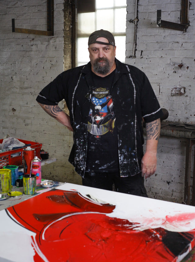 Lerne im geistreich Online-Kurs mit Dietmar Wölfl Bitumen und Lackfarben kennen