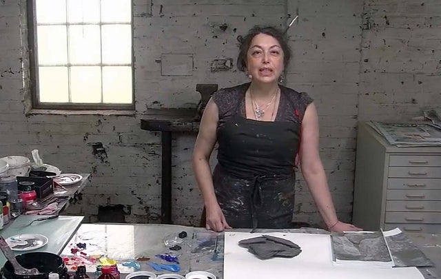 Lerne im geistreich Online-Kurs mit Era Freidzon Bildfindung. Abstraktion. Steine... kennen