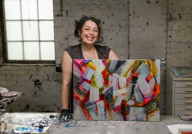 Lerne im geistreich Online-Kurs mit Era Freidzon Bildfindung. Abstraktion. Steine... kennen