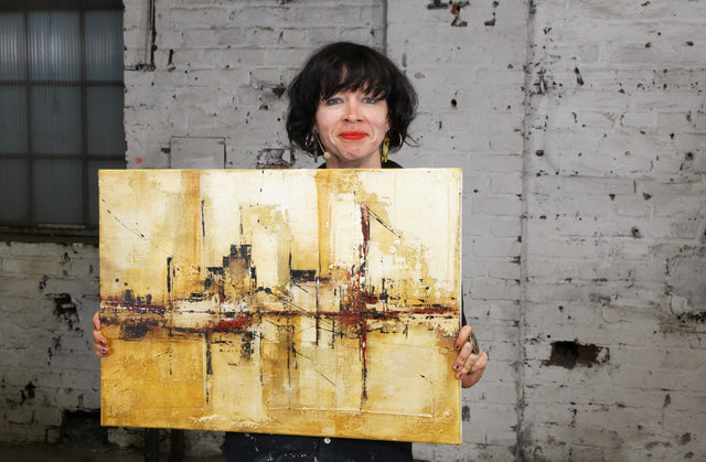 Lerne im geistreich Online-Kurs mit Friederike Meintke Abstrakte Spiegelung kennen