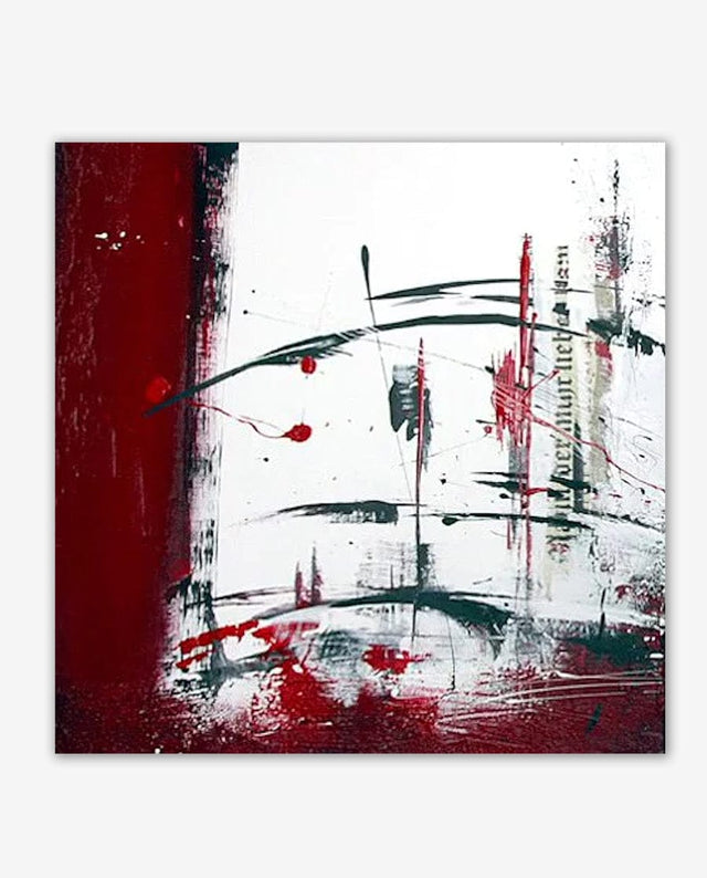 Lerne im geistreich Online-Kurs mit Friederike Meintke Acryl-Abstrakt mit Struktur & Collage als Diptychon kennen