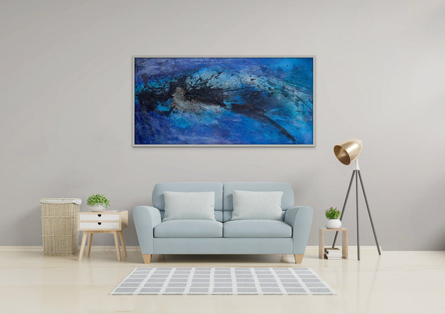 Lerne im geistreich Online-Kurs mit Gabriele Musebrink Transluzenz durch Wachs auf Leinwand kennen