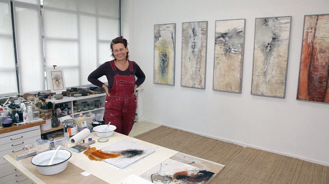 Lerne im geistreich Online-Kurs mit Gabriele Musebrink Transparenzen auf Holz kennen