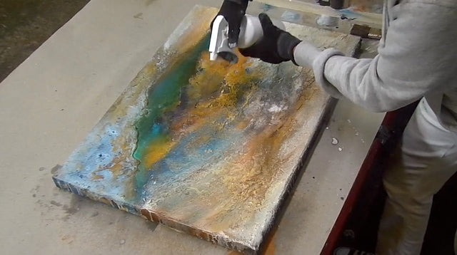 Lerne im geistreich Online-Kurs mit geistreich Pakete Experimentelle Malerei - Grosses Paket kennen