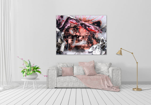 Lerne im geistreich Online-Kurs mit Günther Reil Adhäsions-Technik - Grundlagen und Malprozess kennen