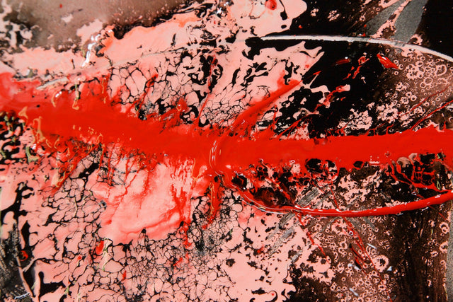 Lerne im geistreich Online-Kurs mit Günther Reil Adhäsions-Technik - Grundlagen und Malprozess kennen